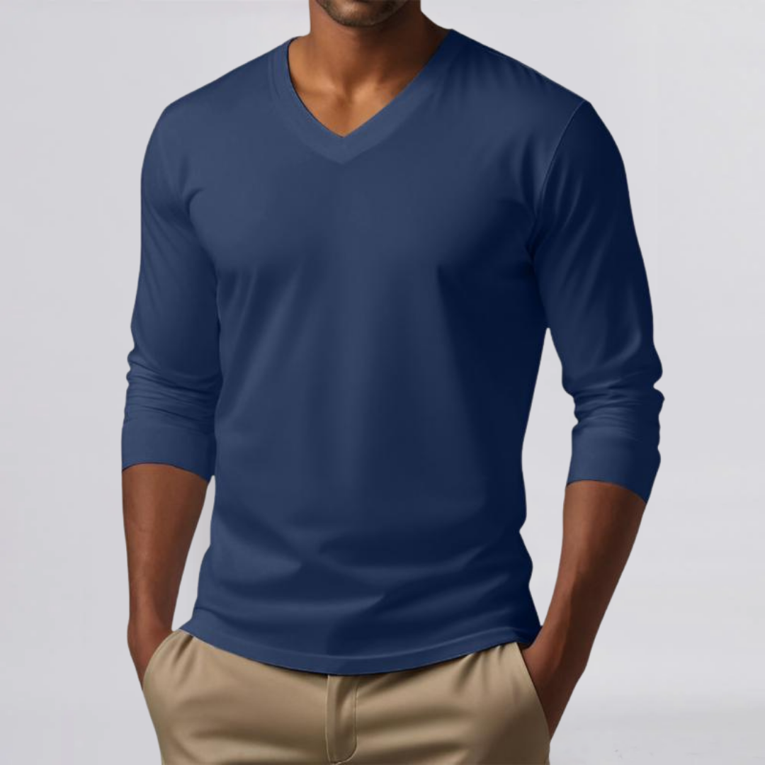 MARIUS™ | SLIM V-NECK TEE