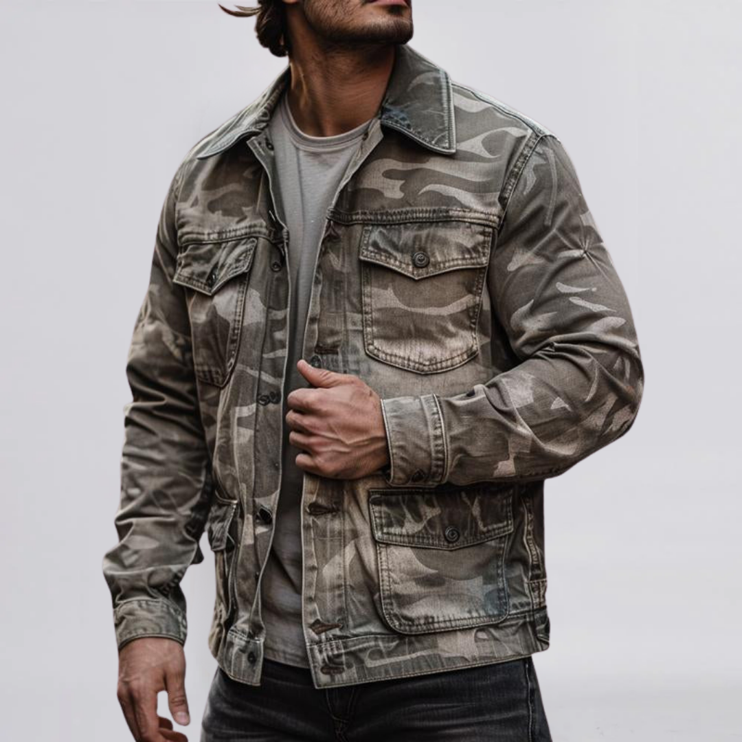 LORIS™ | CAMOUFLAGE CARGO JACKET