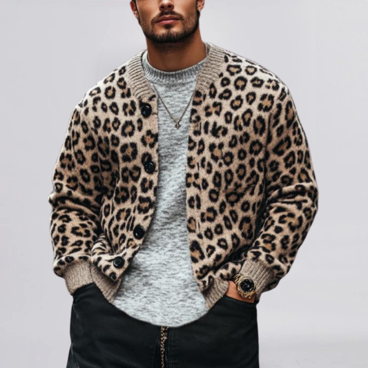 CHRISTIAN™ | LEOPARD CARDIGAN