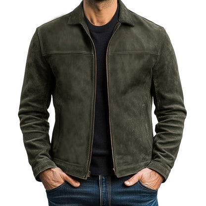 HUGO™ | ZIPPER LEATHER JACKET