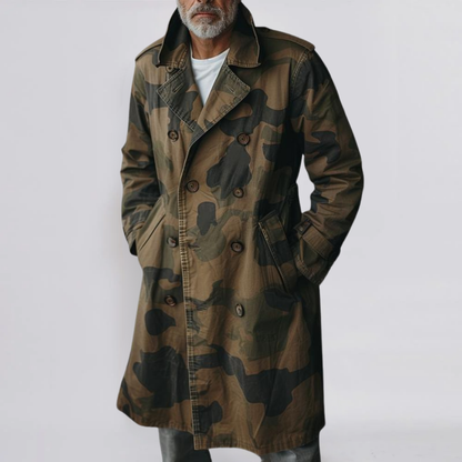 FERDINAND™ | CAMOUFLAGE TRENCH COAT