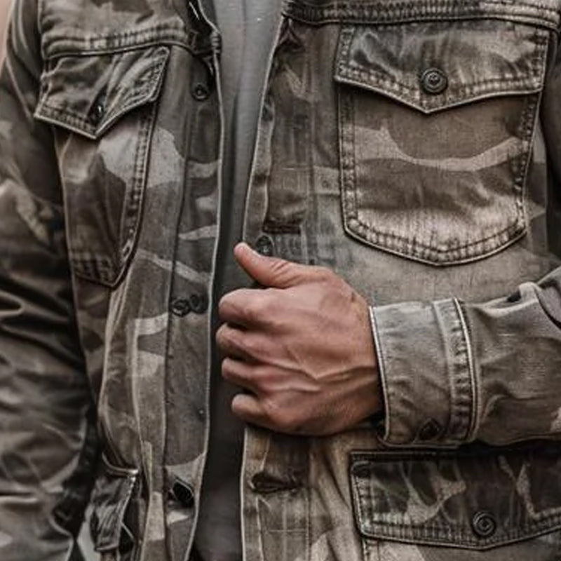 LORIS™ | CAMOUFLAGE CARGO JACKET