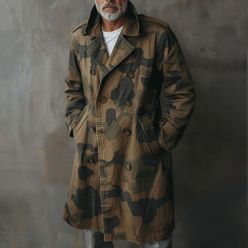 FERDINAND™ | CAMOUFLAGE TRENCH COAT